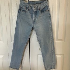 Levi's Premium 501 Cropped Jeans